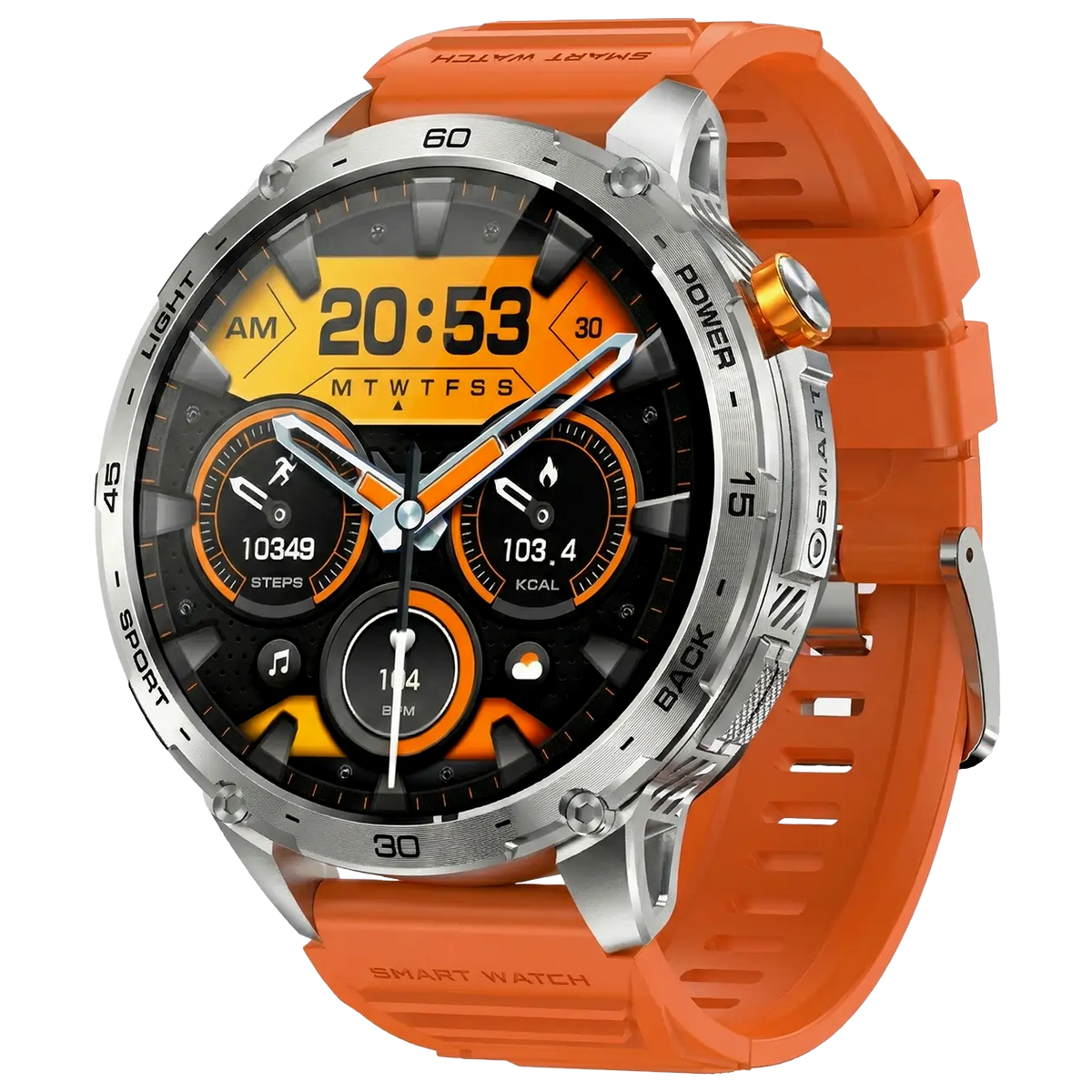Horvano Indestructible Smartwatch, Orange